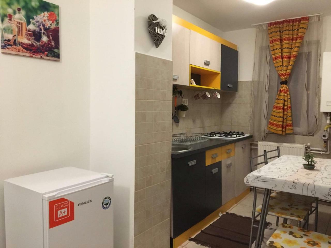 Tîrgu OcnaApartament Ancaアパートメント エクステリア 写真